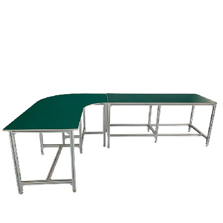 流水線U型線工作臺(tái)批發(fā) 鋁合金實(shí)驗(yàn)電子車(chē)間操作臺(tái) 防靜電工作臺(tái)